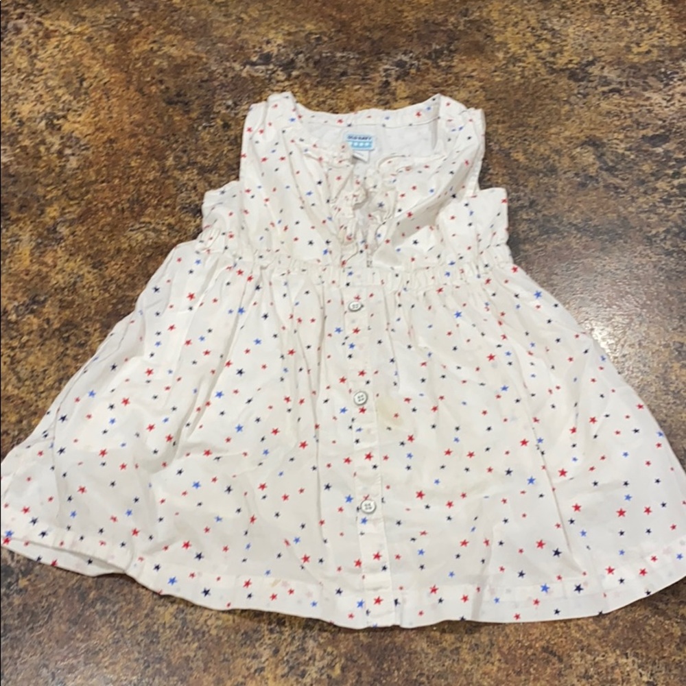 Old Navy Red White and Blue Dress